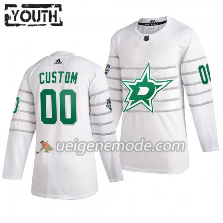 Kinder Dallas Stars Trikot Custom Weiß Adidas 2020 NHL All-Star Authentic